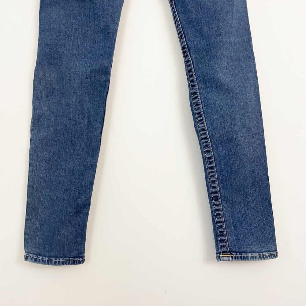 True Religion Women's Casey Super Skinny Jeans Medium Wash Size 32 - Picture 13 of 15
